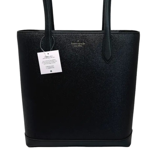 kate spade Bags Kate Spade Tinsel Glitter Fabric Shoulder Tote Bag